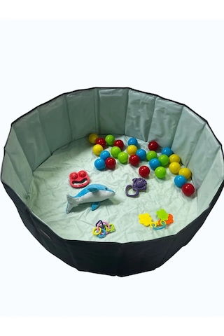 Oyun Top Havuzu 90 X 35 Cm Silinebilir Kumaş