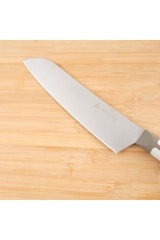 Aryıldız Plurex Santoku Bıçağı Koyu Bej 19 Cm