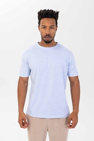 Monox Erkek Melanj Tshirt Mavi