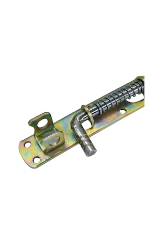 15 Cm Yaylı Ferforje Demir Kapı Sürgüsü