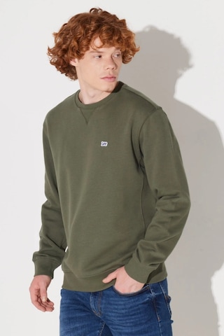 Lee Bisiklet Yaka Regular Fit Zeytin Erkek Sweatshirt L81ırya61 Yeşil