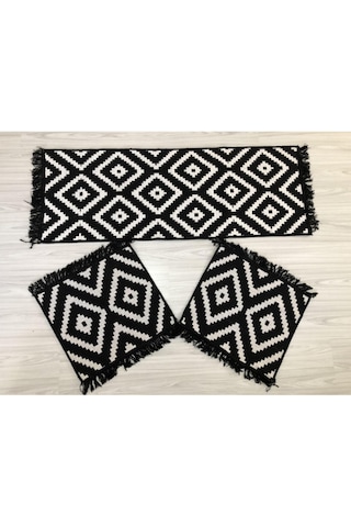 Oto Koltuk Minder Seti - 3'lü Serme Oto Koltuk Minderi - Kilim