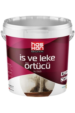 Haskan Su Bazlı İs Ve Leke Örtücü 0.6 Lt. 0,6 L Haskan Su Bazlı İs Ve Leke Örtücü 0.6 Lt. 0,6 L