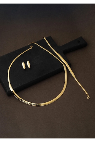 Bilezikci Dolunay Taşsız Suyolu Altın Düğün Seti