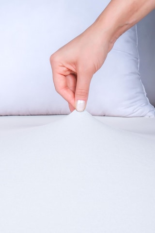 Nordqueen %100 Pamuk Tek Kişilik 100 200 Lastikli Çarşaf V1 Beyaz