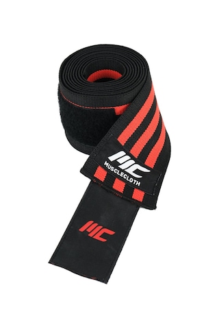 Musclecloth Pro Knee Wraps Diz Bandajı 2'Li Paket - Cırt Bantlı-Standart Çok Renkli