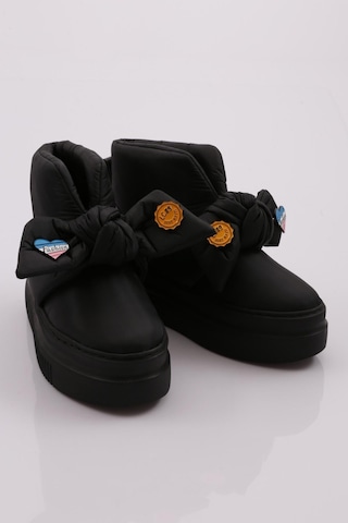 Dgn 1018 Kadin Kar Botu 1018-2007-R123499 Siyah Siyah