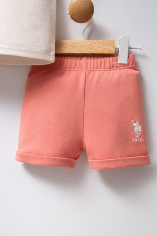 U.S. Polo Assn. Kız Bebek Mavi Takım Mavi