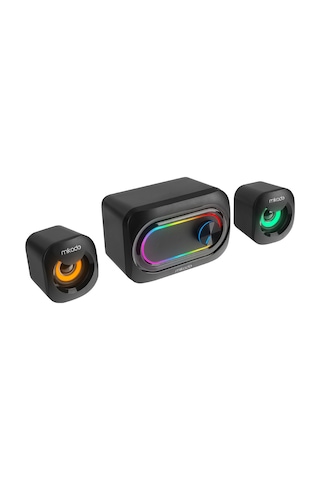 Mikado Md-511 5w+3w 2 Usb Rgb Ledli 2.1 Gaming Speaker Hoparlö