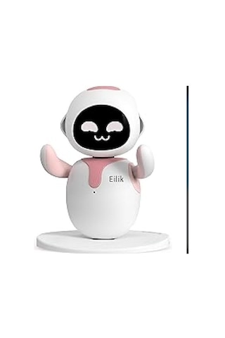 Eilik Akıllı Masaüstü Robot Oyuncak Aı Robot Desktop Companion Robot Evcil Robot Yeşil Pembe
