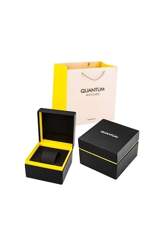 Quantum Qmg1241.351 Safir Cam Otomatik Erkek Kol Saati Metalik Gri