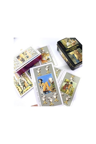 Decameron Tarot Kartı Metal Kutu
