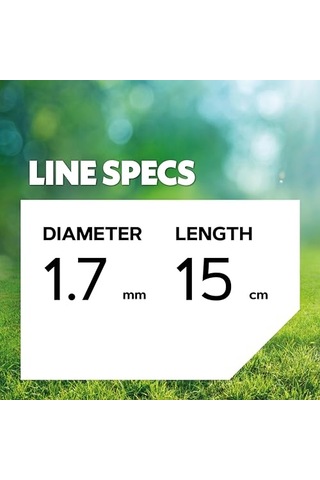 Yuvarlak Çim Biçme Ipi 1 7 Mm Çim Yabani Ot Çim Ve Çiçek Tarhları Için Bahçe Işleri Ve Çim Bakımı Naylon Ip