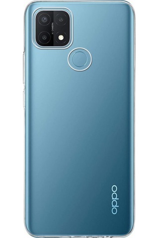Oppo A15s 1mm Süper Silikon Şeffaf Kılıf