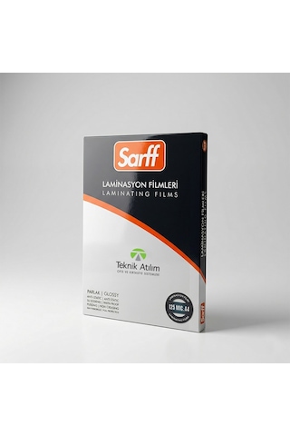 Sarff Pro 125mıc Laminasyon Filmleri - A4 216x303mm - 100adet