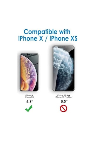 İphone X/xs Uyumlu Kılıf Boyun Omuz Askılı Ipli Anti Şok Köşe Korumalı Şeffaf Silikon Kmp