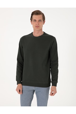 Pierre Cardin Erkek Koyu Yeşil Sweatshirt 50314054-vr079 Koyu Yeşil
