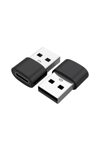 Usb To Type-c Çevirici Adaptör Usb Girişli Cihazlardan Type-c Kablo Kullanımı İçin Tak-çalıştır Dönüştür