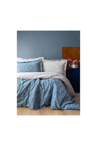 Leros Nevresim Takımı Indigo Tek Kişilik Indigo Indigo