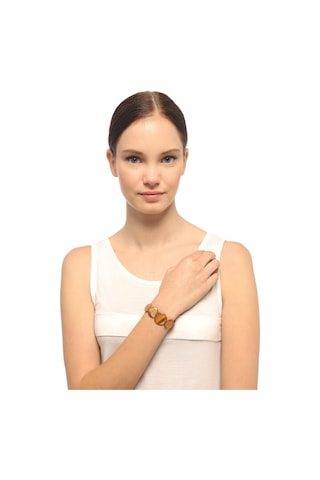Tblk03459 Oval Sedef Zarif Kadın Bileklik 3401-3549 Çok Renkli