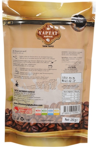 Yaptat Kakuleli Osmanlı Dibek Kahvesi 200 G