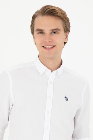 U.s. Polo Assn. Erkek Beyaz Gömlek Basic 50288629-vr013 Beyaz