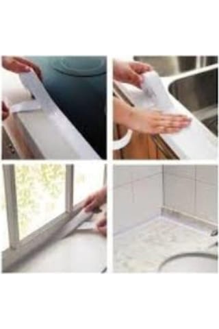 Su Sızdırmaz Geçirmez Bant Lavabo Küvet Kenar Bandı Küvet Duş Silikon Çok Renkli Diğer