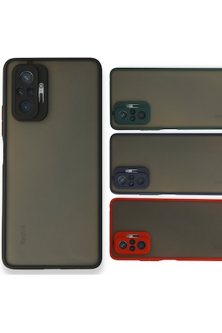 FitCase Xiaomi Redmi Note 10 Pro Montrea Silikon Arka Kapak