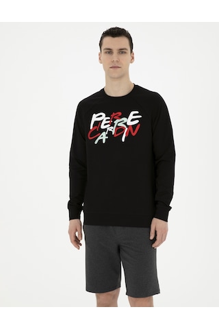 Pierre Cardin Erkek Siyah Sweatshirt 50285538-vr046 Siyah