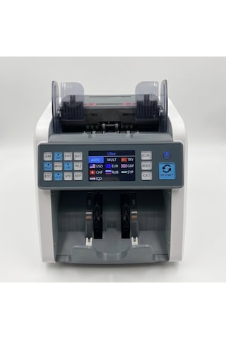 Bill Counter Al-930 Tek Katlı Çift Cıslı Karışık Para Sayma Makinesi 8 Ülke Para Birimi
