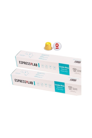Costa Rica Volcan Azul Kapsül Kahve - 10 Adet Premium Lezzet