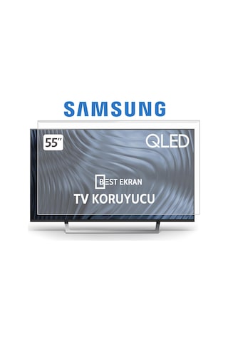 Samsung Uyumlu Led Tv 55" İnç 139 Cm Smart Crystal Uhd 4k-8k Oled Qled Qned Televizyon Tv Ekran Koruyucu