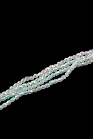 Şeffaf Janjan 4 Mm Plastik Boncuk Aksesuar Takı Malzemesi 25 Gr