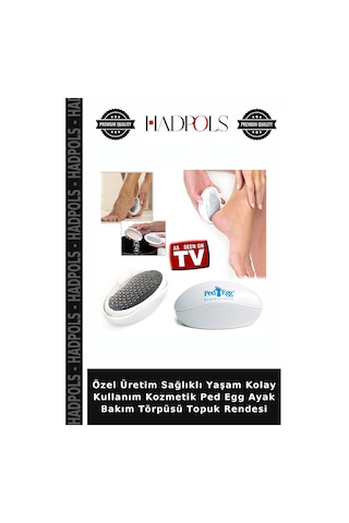 Özel Üretim Sağlıklı Yaşam Kolay Kullanım Kozmetik Ped Egg Ayak Bakım Törpüsü Topuk Rendesi