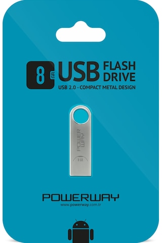 Powerway PW-8GB 8 GB USB 2.0 Mini Flash Bellek