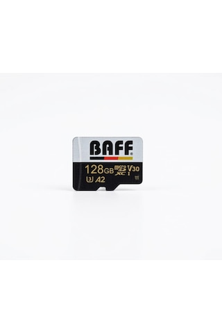 Baff 128gb Micro Sdxc Hafıza Kartı - 4k Video Kayıt Destekli U3 A2 V30 Kamera, Güvenlik Kamerası Ve Araç İçi Kamera Kartı