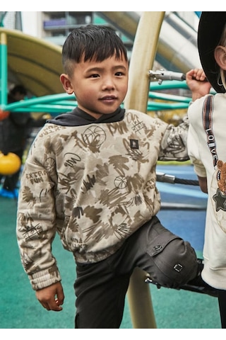 Mayoral Erkek Çocuk Sweatshirt 4403 Bej