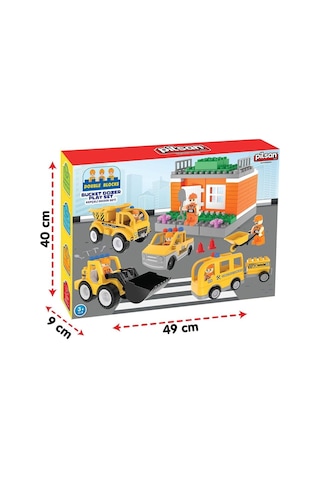 03 614 1010361401002 Double Blocks Kepçeli Dozer Seti