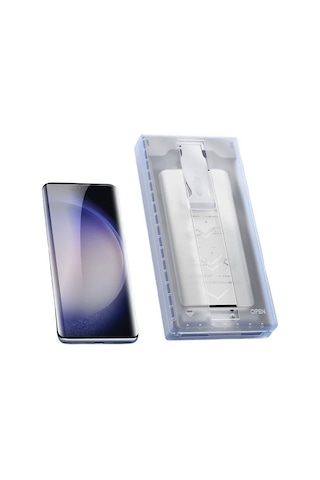 Samsung Galaxy Uyumlu S23 Ultra Zore Uygulama Aparatlı 6in1 Easy Body Ekran Koruyucu