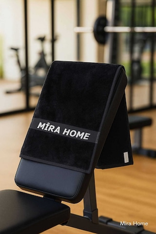 Mira Home Spor Havlusu Fitness Yumuşak Sporcu Havlu 100 Pamuklu 30x100 Cm Renkli