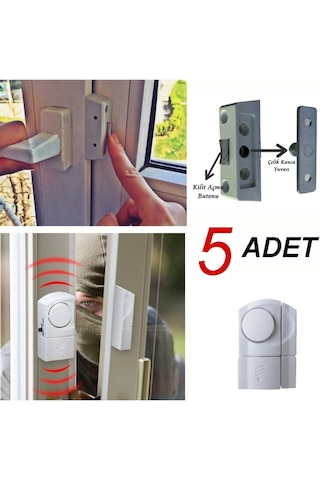 Lorex Alarmlı Pencere Kilidi Güvenlik Kilid