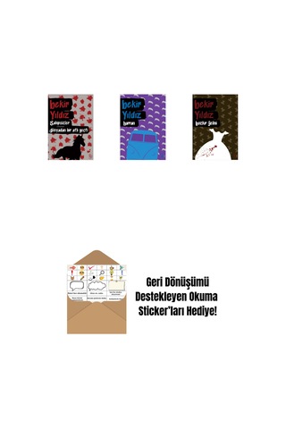 Sahipsizler - Dünyadan Bir Atlı Geçti + Harran + Bozkır Gelini + Okuma Sticker'ları