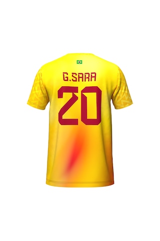 Gsstore Galatasaray Sara Design Fc T-shirt E241314 Sarı