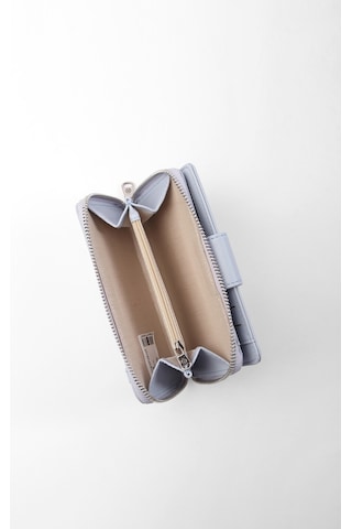 Cengiz Pakel Kadın Orta Boy Cüzdan 65256M Buz Mavi- Buz Mavi