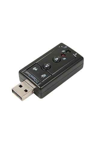 Lexroo 7.1 Usb Stereo Ses Adaptörü, Harici Ses Kartı