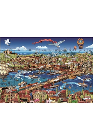 Anatolian 3000 Parça Istanbul 1895 Puzzle 4921