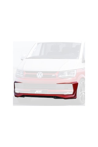 Vw Transporter T7 Abt 3 Parça Ön Ek Karlık Abs Plastik Mat Siyah 2016 2017 2018 2019 2020 2021 Karlık+bodykit+ek