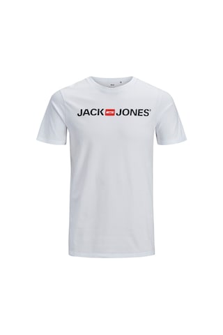 Jack & Jones Erkek T-Shirt 12137126 Beyaz