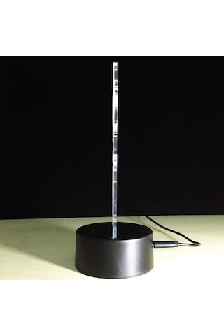 Wealthglow Renk Değiştiren 3d Dekoratif Şekilli Led Lamba - 12 Cm L4ktn3 Siyah