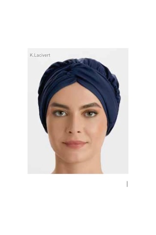 Adasea B 008 Koyu Lacivert Tesettür Mayo Bonesi Standart Lacivert